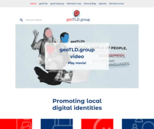 Geotld.group(Promoting local identities around the world) Screenshot