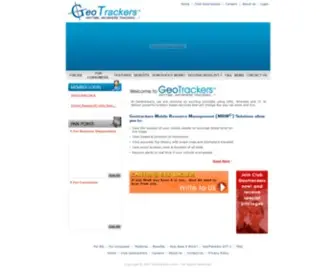 Geotrackers.com(Anytime, Anywhere Tracking) Screenshot