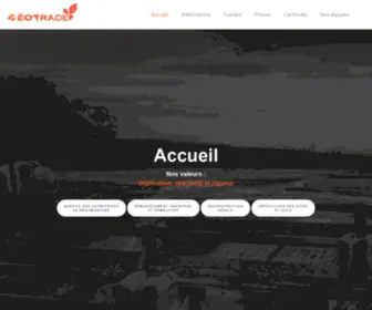 Geotrade.fr(Geotrade) Screenshot