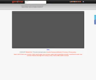 Geotruc.net(Geo) Screenshot