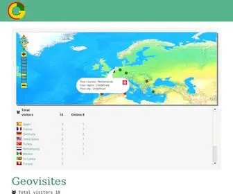 Geovisites.com(Directory) Screenshot
