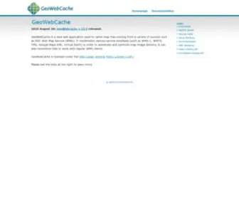 Geowebcache.org(GeoWebCache) Screenshot