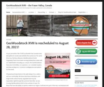 Geowoodstock.com(The Fraser Valley) Screenshot