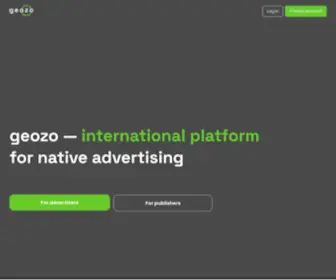 Geozo.com(GEOZO) Screenshot