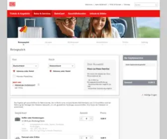 Gepaeckservice-Bahn.de(Gepäckservice) Screenshot