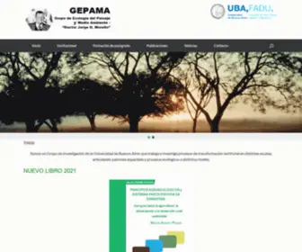 Gepama.com.ar(Ecología) Screenshot