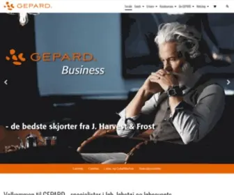 Gepard.dk(Køb) Screenshot
