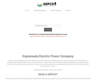 Gepco.pk(GEPCO Bill) Screenshot