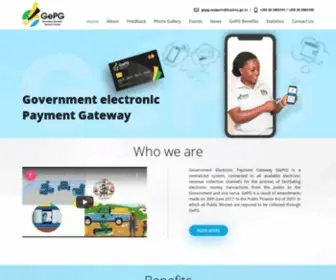 Gepg.go.tz(Government Electronic Payment Gateway) Screenshot