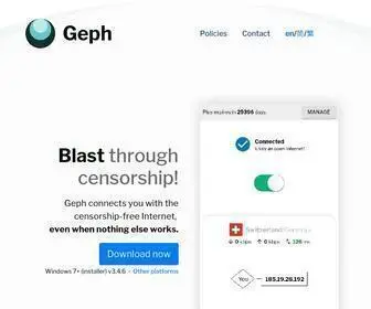 Geph.io(Geph) Screenshot