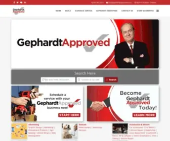 Gephardtapproved.com(Utah Business Directory) Screenshot