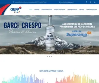 Gepp.com.mx(Grupo embotellador a nivel México con un portafolio de bebidas robusto que inc) Screenshot