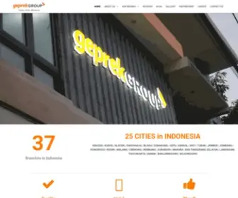 Geprekgroup.com(Sukses, Mulia, Mendunia) Screenshot