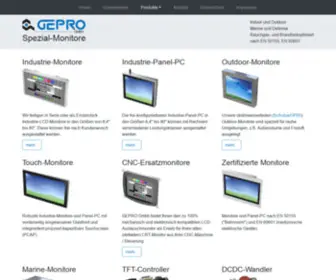 Gepro-GMBH.de(GEPRO GmbH) Screenshot