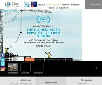 Gera.in(Top Real Estate Developers in Pune and Goa) Screenshot