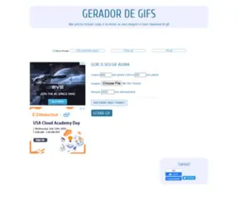 Geradordegifs.com.br(Geradordegifs) Screenshot