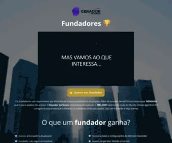 Geradordesinais.com.br(Gerador de sinais) Screenshot