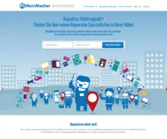 Geraetemacher.de(Das Reparaturportal) Screenshot