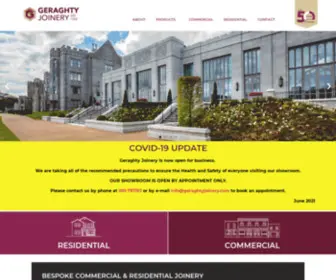 Geraghtyjoinery.com(Geraghty Joinery) Screenshot