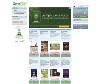 Geraipkh.com(Toko Online Pusat Kajian Hadis) Screenshot