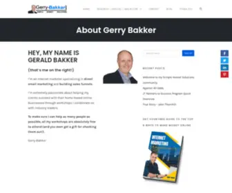 Geraldbakker.com(Gerry) Screenshot