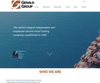 Gerald.com(Gerald Group) Screenshot