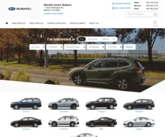 Geraldjonessubaru.com(Gerald Jones Subaru) Screenshot