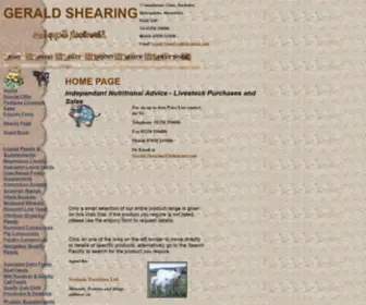 Geraldshearing.com(Gerald Shearing) Screenshot