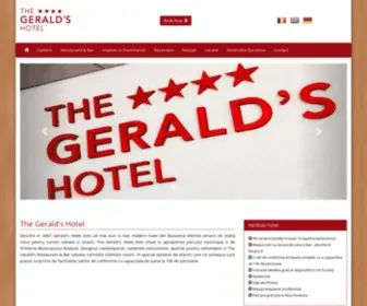 Geraldshotel.com(Cazare Hotel Radauti) Screenshot