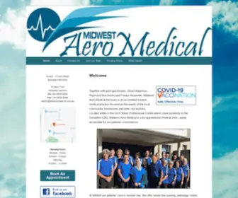 Geraldtondoctor.com.au(Midwest Aero Medical) Screenshot