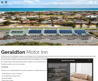 Geraldtonmotorinn.com.au(Geraldton Motor Inn) Screenshot