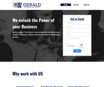 Gerald.us(Gerald US) Screenshot