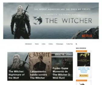 Geraltderivia.net(Geralt de Rivia) Screenshot