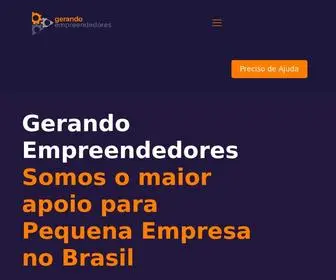 Gerandoempreendedores.com.br(Gerando Empreendedores) Screenshot