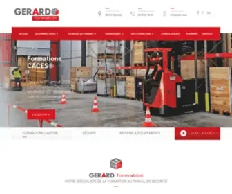 Gerard-Formation.com(Gérard Formation) Screenshot