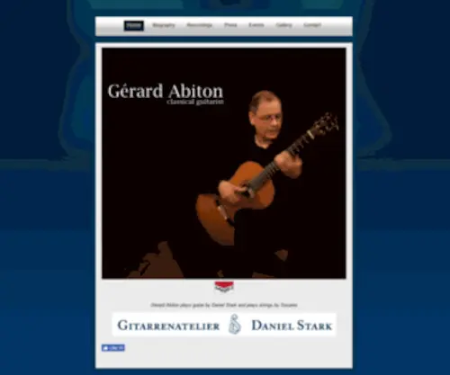 Gerardabiton.com(Gérard Abiton) Screenshot