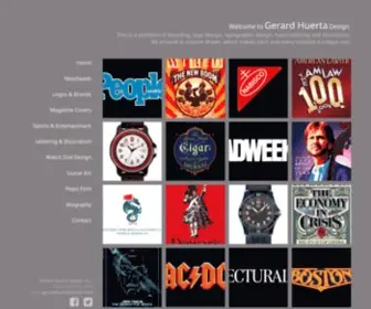 Gerardhuerta.com(Gerard Huerta Design) Screenshot