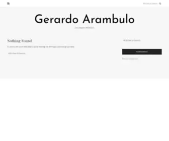 Gerardoarambulo.com(Asesor de marketing para negocios) Screenshot