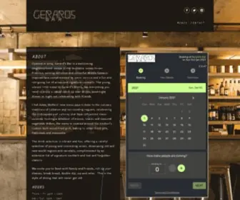 Gerardsbar.com.au(Brisbane Bar & Function Venue With Tapas & Charcuterie) Screenshot