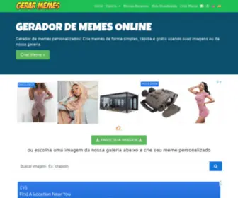 Gerarmemes.com.br(Gerar memes) Screenshot