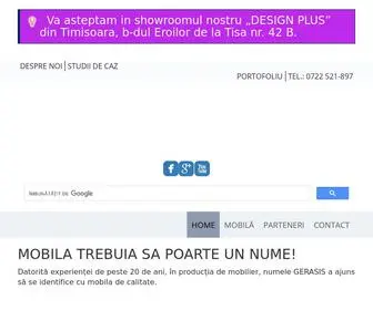 Gerasis.ro(Mobila la comanda) Screenshot