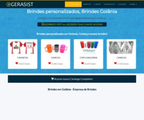 Gerasist.com(Brindes Goiânia) Screenshot