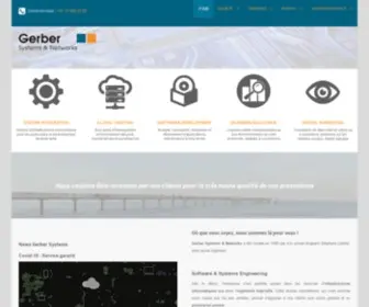 Gerber-SYstems.ch(Gerber Systems & Networks) Screenshot