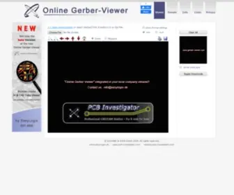 Gerber-Viewer.com(Online Gerber Viewer) Screenshot