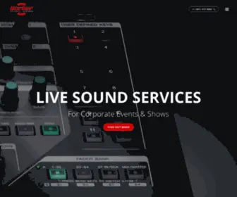 Gerberacoustics.com(Professional Sound System Rental & Audio Engineering Services South FL) Screenshot