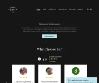 Gerberjeweler.com(GERBER JEWELERS INC) Screenshot