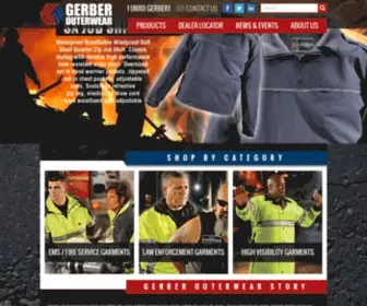 Gerberouterwear.com(Gerber Outerwear) Screenshot