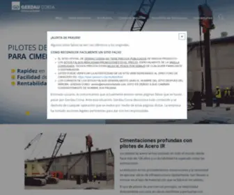 Gerdau.com.mx(Sitio Oficial Gerdau Corsa) Screenshot