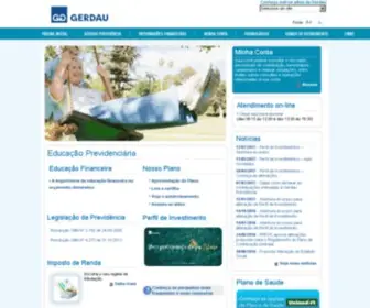 Gerdauprevidencia.com.br(Gerdau Previdência) Screenshot