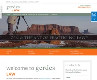 Gerdeslaw.com(Gerdeslaw) Screenshot